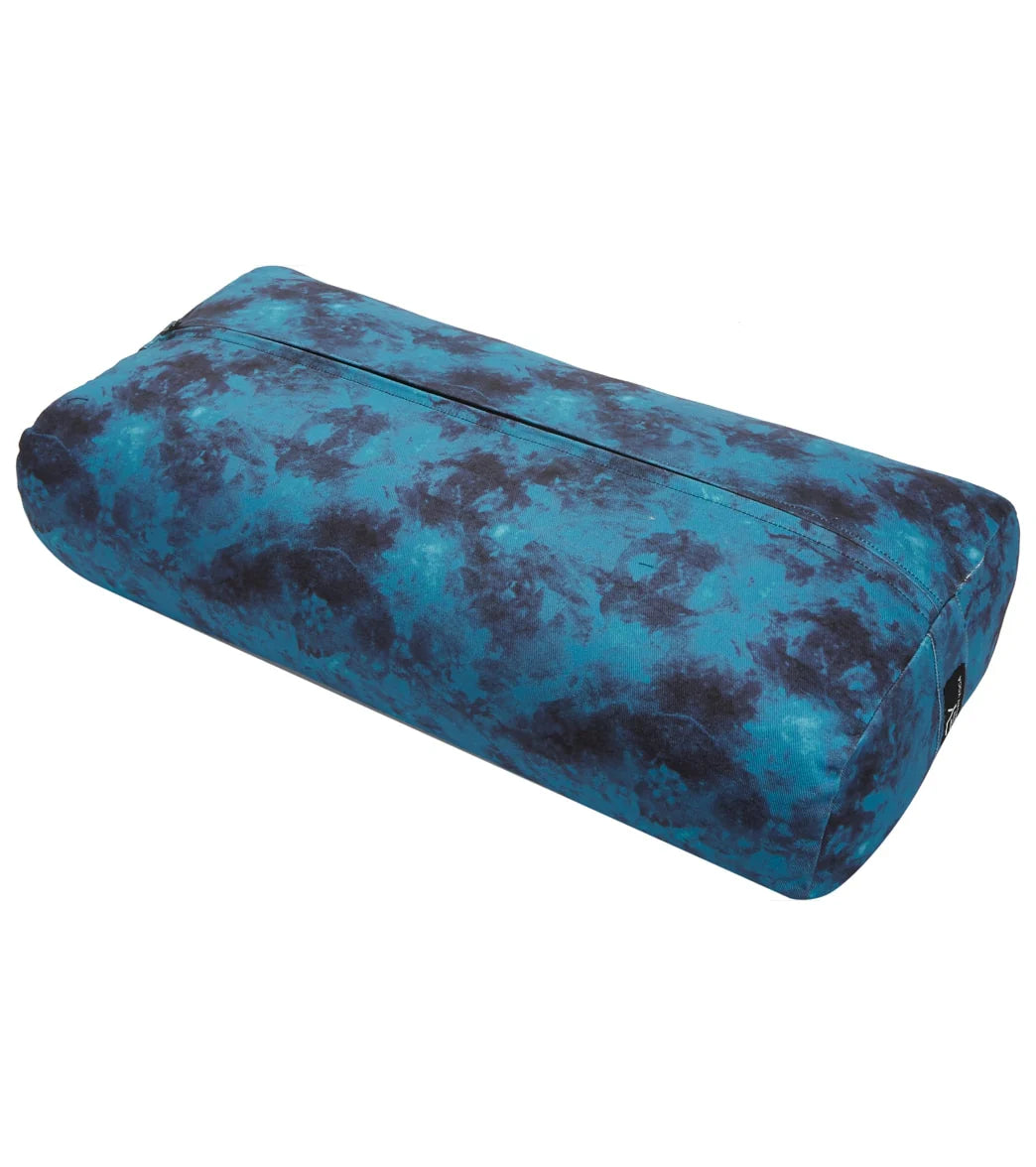 Everyday Yoga High Impact Tie Dye Cotton Rectangular Yoga Bolster