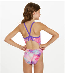 Sporti Galaxy Thin Strap One Piece Swimsuit Youth (22-28)