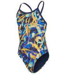 Sporti Freestyle Thin Strap One Piece Swimsuit Youth (22-28)