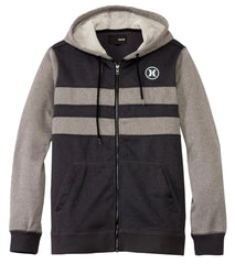 Hurley Men's Therma-Fit Block Party Zip Fleece Wetsuit Hoodie