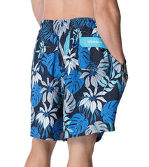 Speedo Men's 22" Big & Tall Hothouse Floral Redondo Edge Swim Trunks