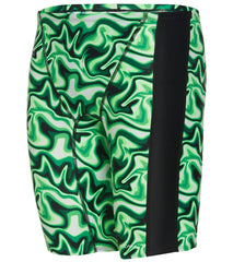 Dolfin Men's Xtrasleek Surge Print Spliced Jammer Swimsuit