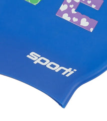 Sporti Love Hearts Silicone Swim Cap