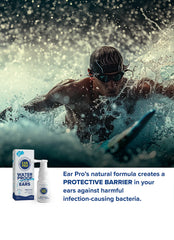 Ear Pro Natural Swimmer Ear Spray for Kids and Adults 0.68 FL oz