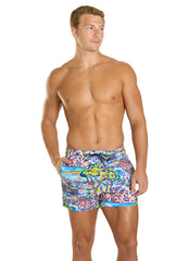Speedo Men's 14" Redondo Edge Volley Swim Trunks