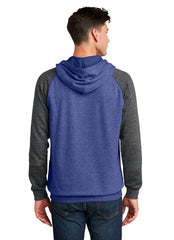 District Unisex Lightweight Fleece Raglan Hoodie