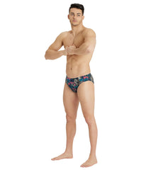 Arena Men's Drew Kibler Skulls/Rose Brief Swimsuit