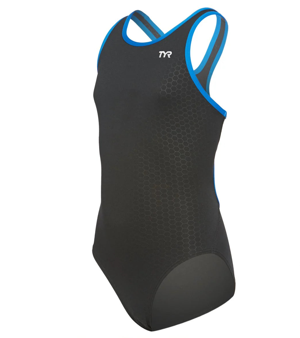 TYR Girls' Hexa Maxfit One Piece Swimsuit