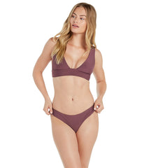 Volcom Women's Simply Seamless Halter Bikini Top