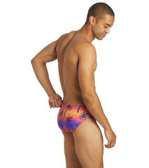 Sporti Sunset Palm Brief Swimsuit
