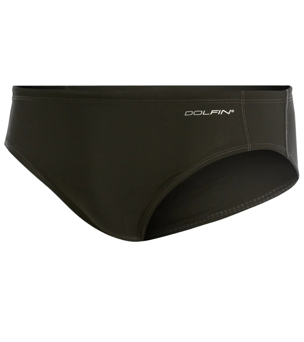 Dolfin Graphlite Solid Racer Brief Swimsuit