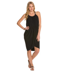 Magicsuit by Miraclesuit Solid Draped Cover Up Dress
