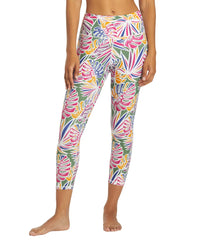 Sporti Active Tropical Palm Swim Capri Legging