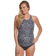EQ Swimwear Tahitian Black Maternity Tankini Top