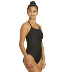 Dolfin Xtra Life Lycra Solid Female V-2 Back One Piece Swimsuit