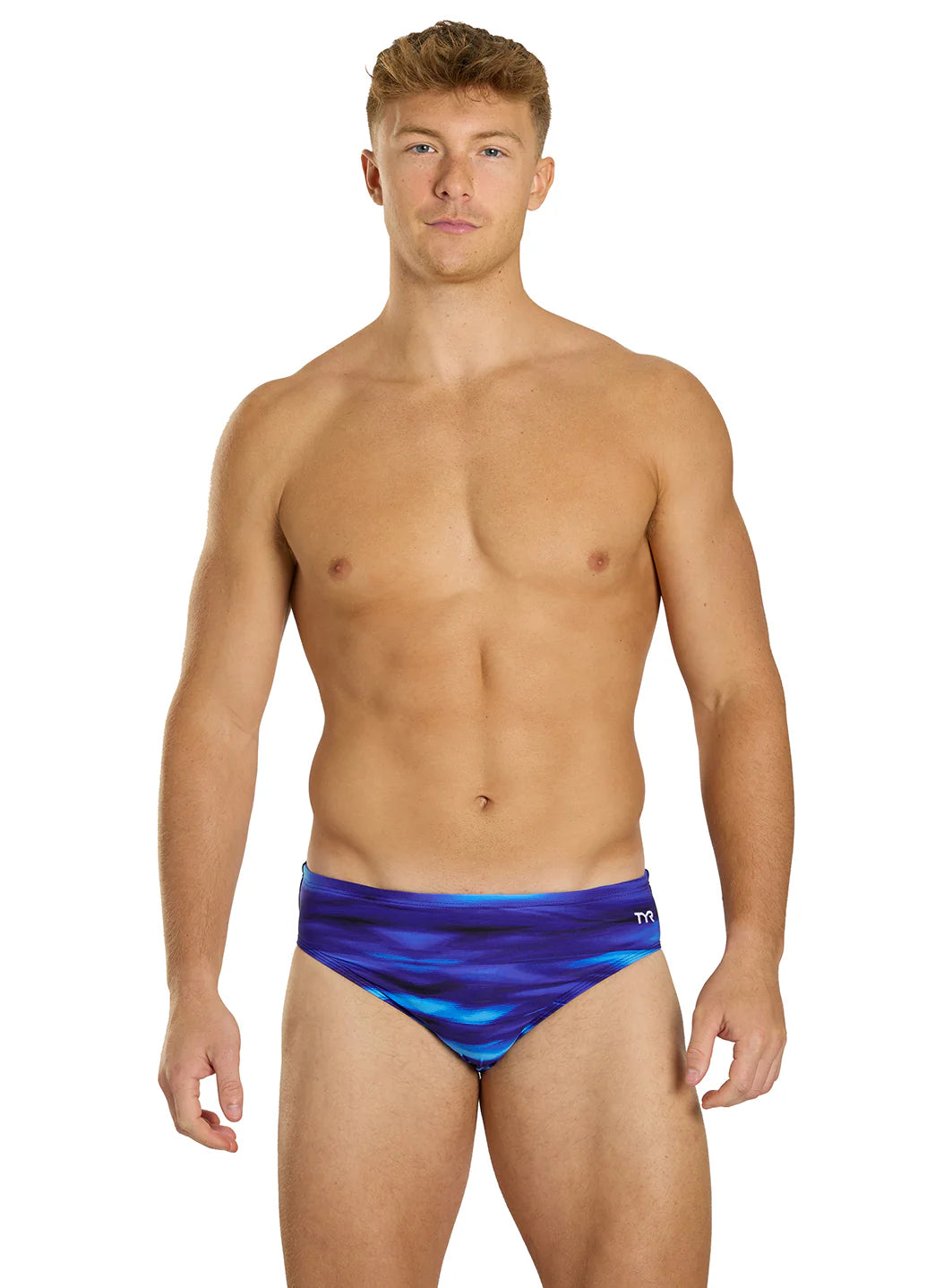TYR Men's Technowave Durafast Lite Brief Swimsuit