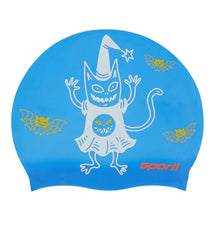 Sporti Limited Edition Witch Cat Silicone Swim Cap