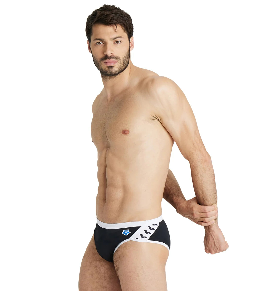 Arena Men's Icons Solid Brief Swimsuit