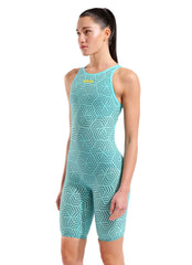 Arena Women's Powerskin Carbon Air2 SL Seaglass LE Open Back Tech Suit Swimsuit