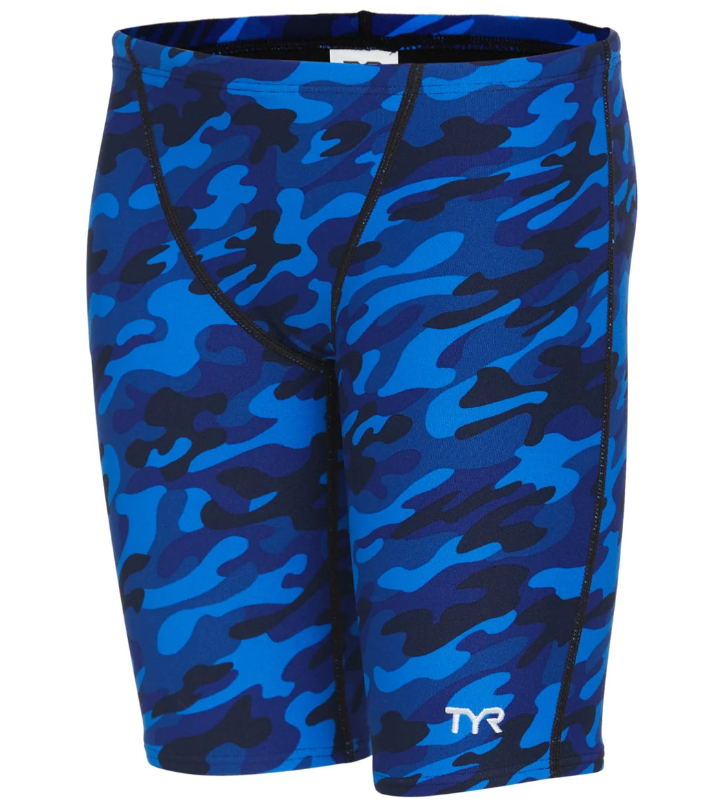TYR Boys' Camo Jammer Swimsuit