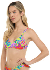 Body Glove Women's Romy Astrid Sporty Bralette Bikini Top