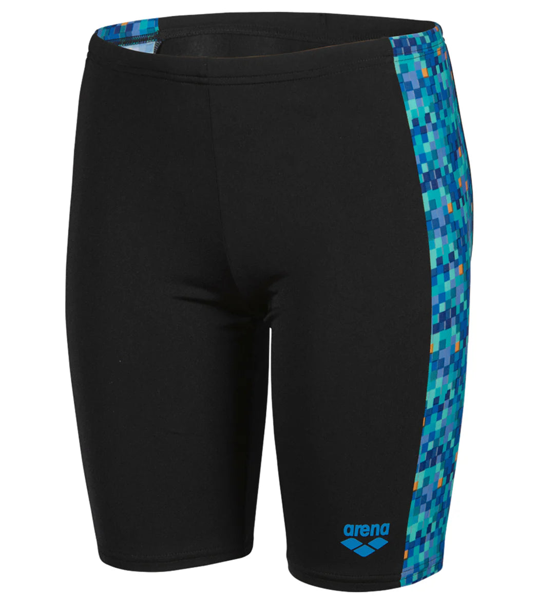 Arena Boys' Pooltiles Printed Jammer Swimsuit (Little Kid, Big Kid)