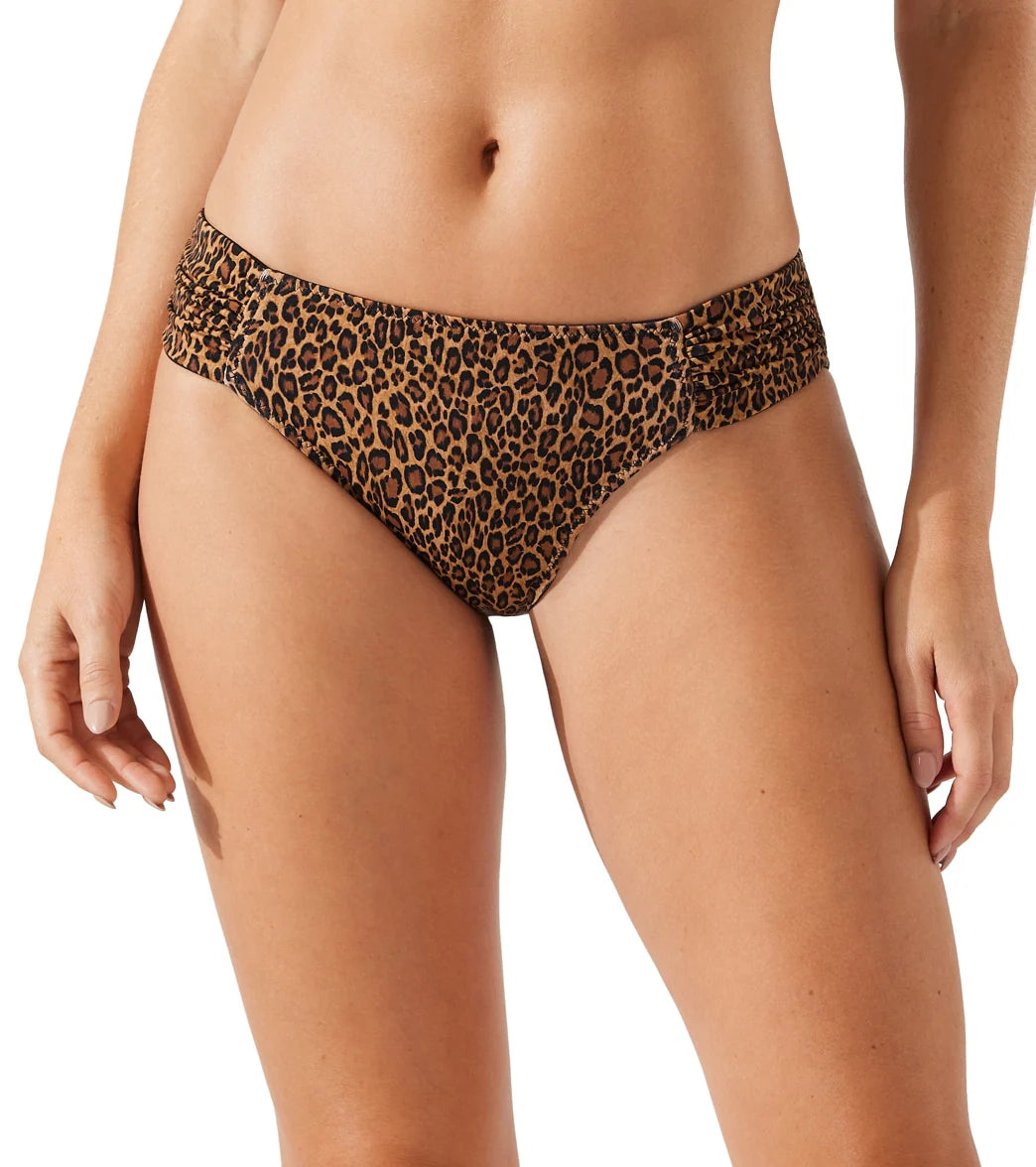 Tommy Bahama Women's Sun Cat Reversible Shirred Bikini Bottom