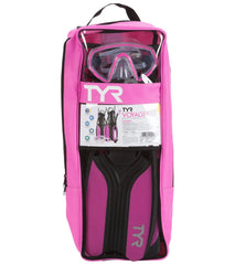 TYR Voyager Mask, Snorkel and Fin Set