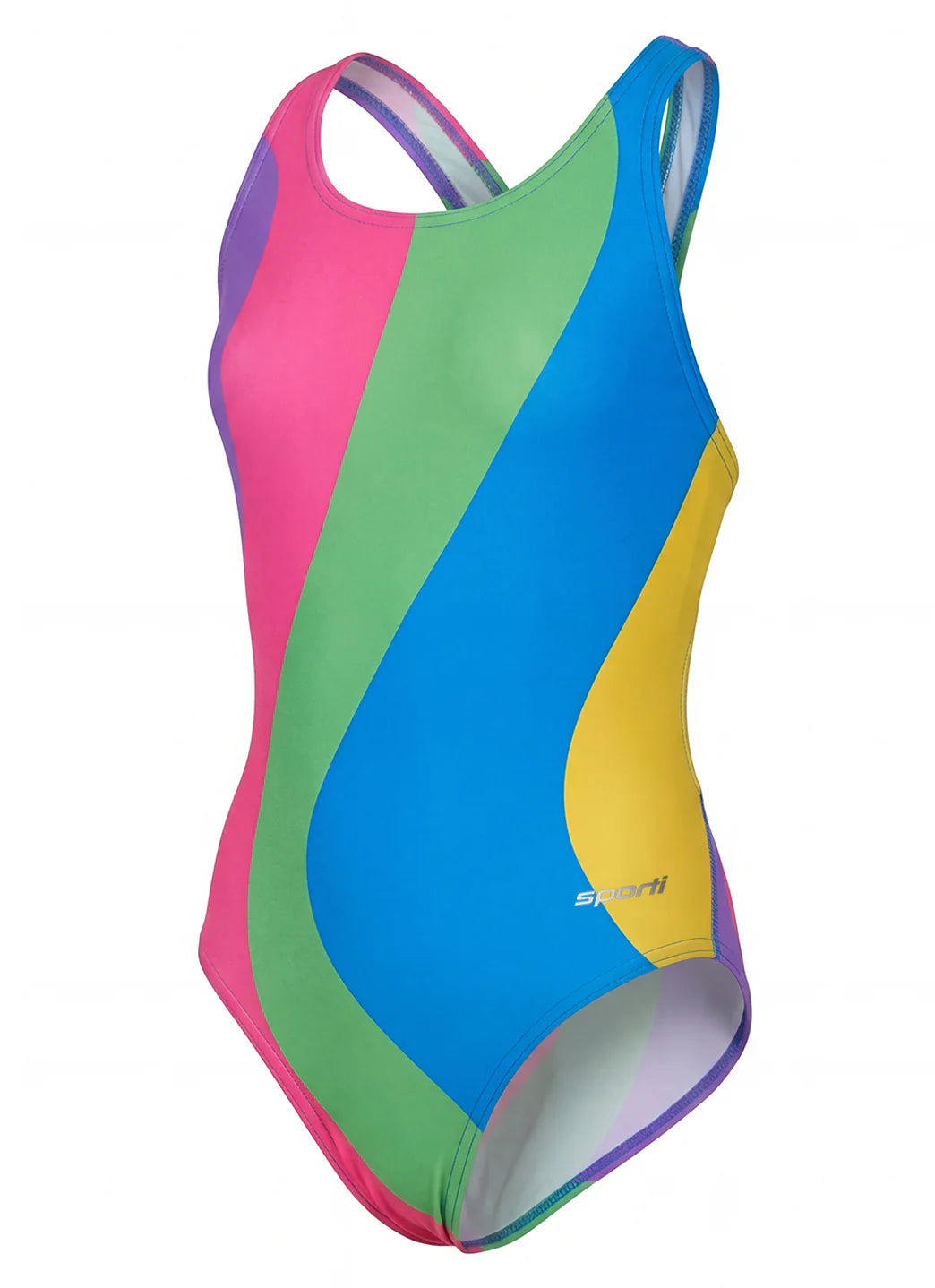 Sporti Bright Side Wide Strap One Piece Swimsuit (22-44)