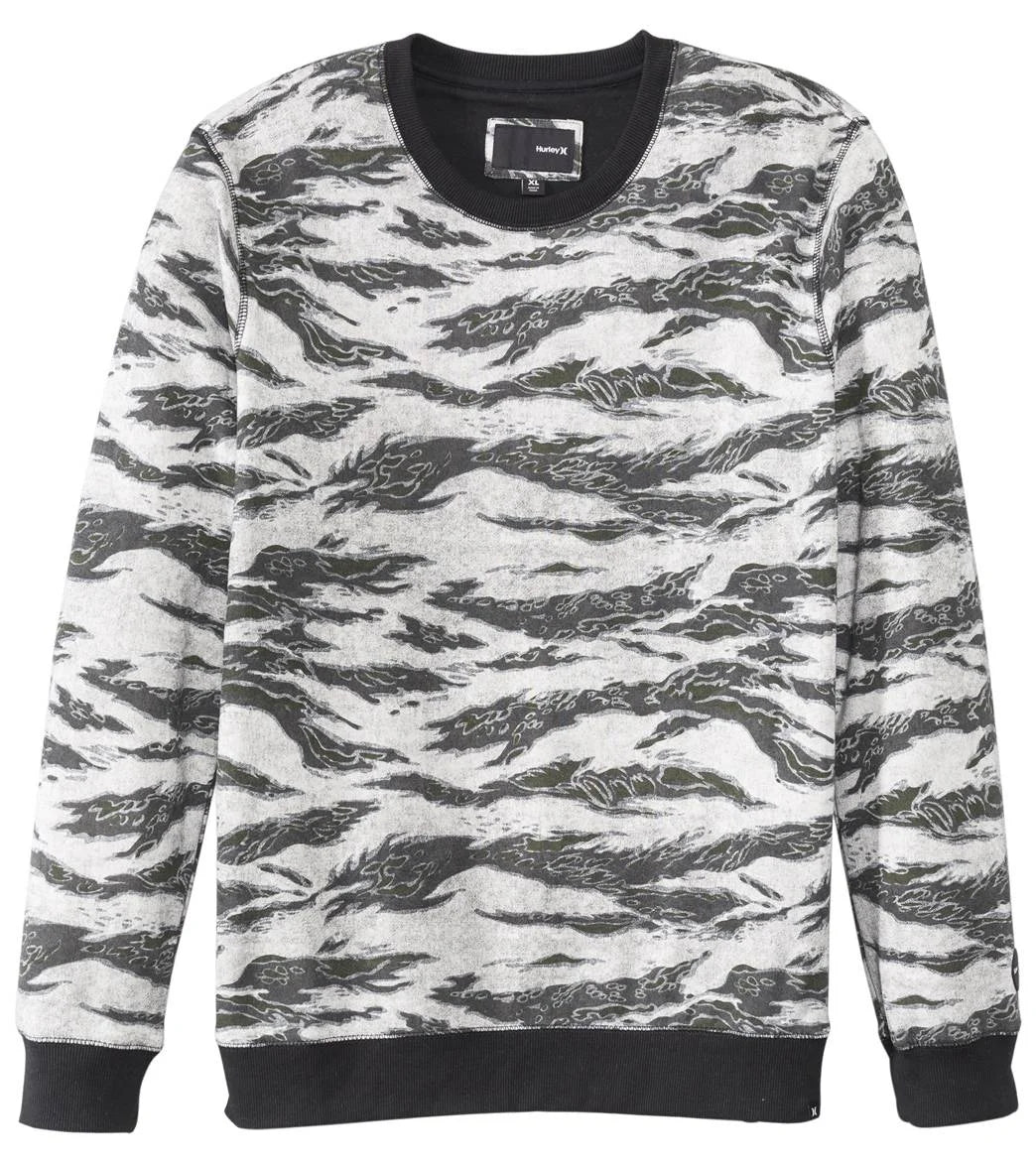 Hurley Men's Flammo Crew Neck Fleece