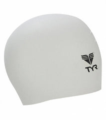 TYR Solid Latex Junior Swim Cap