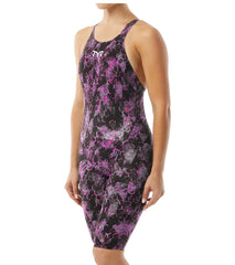 TYR Women's Avictor Supernova Open Back Tech Suit Swimsuit