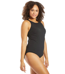 Speedo Women's High Neck One Piece Swimsuit