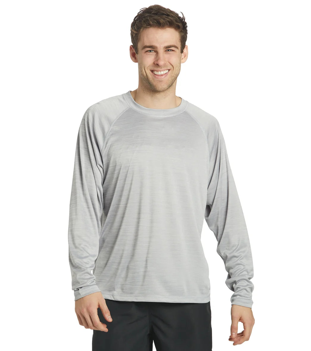 Sporti Men's L/S Hybrid UPF 50+ Sun Shirt