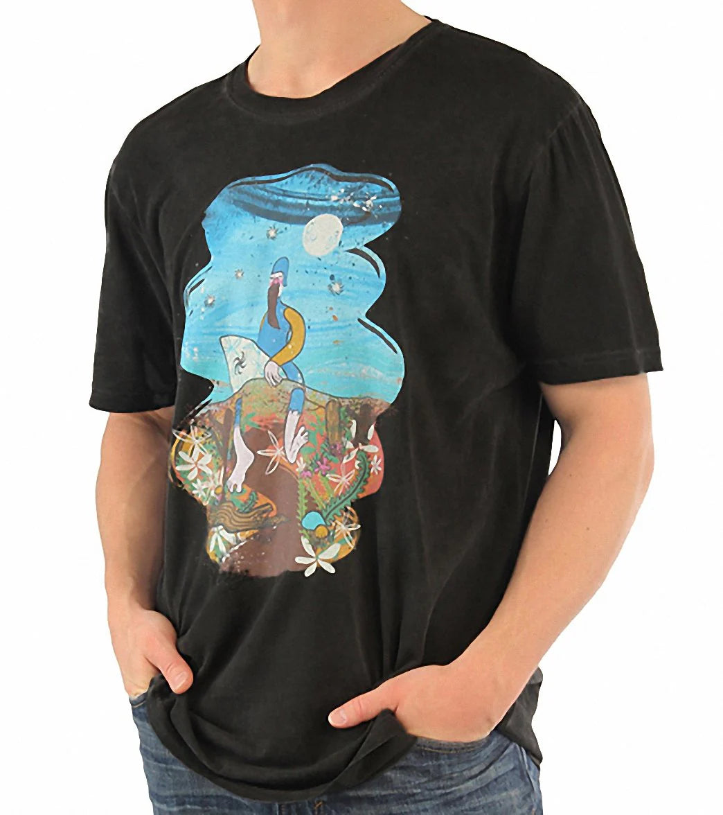 Hurley Guys' Bwana Beard Surf S/S T-Shirt