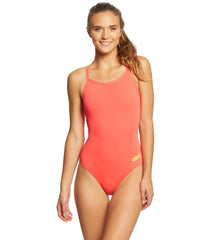 Arena Women's Master MaxLife Sporty Thin Strap Racer Back One Piece Swimsuit