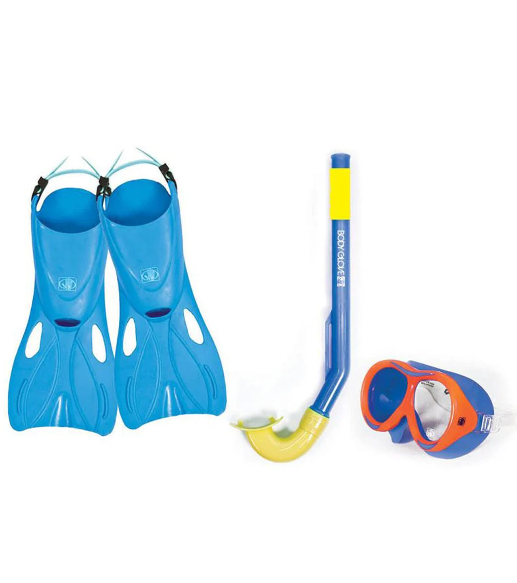 Body Glove Quest Kids Mask/Snorkel/Fins Set
