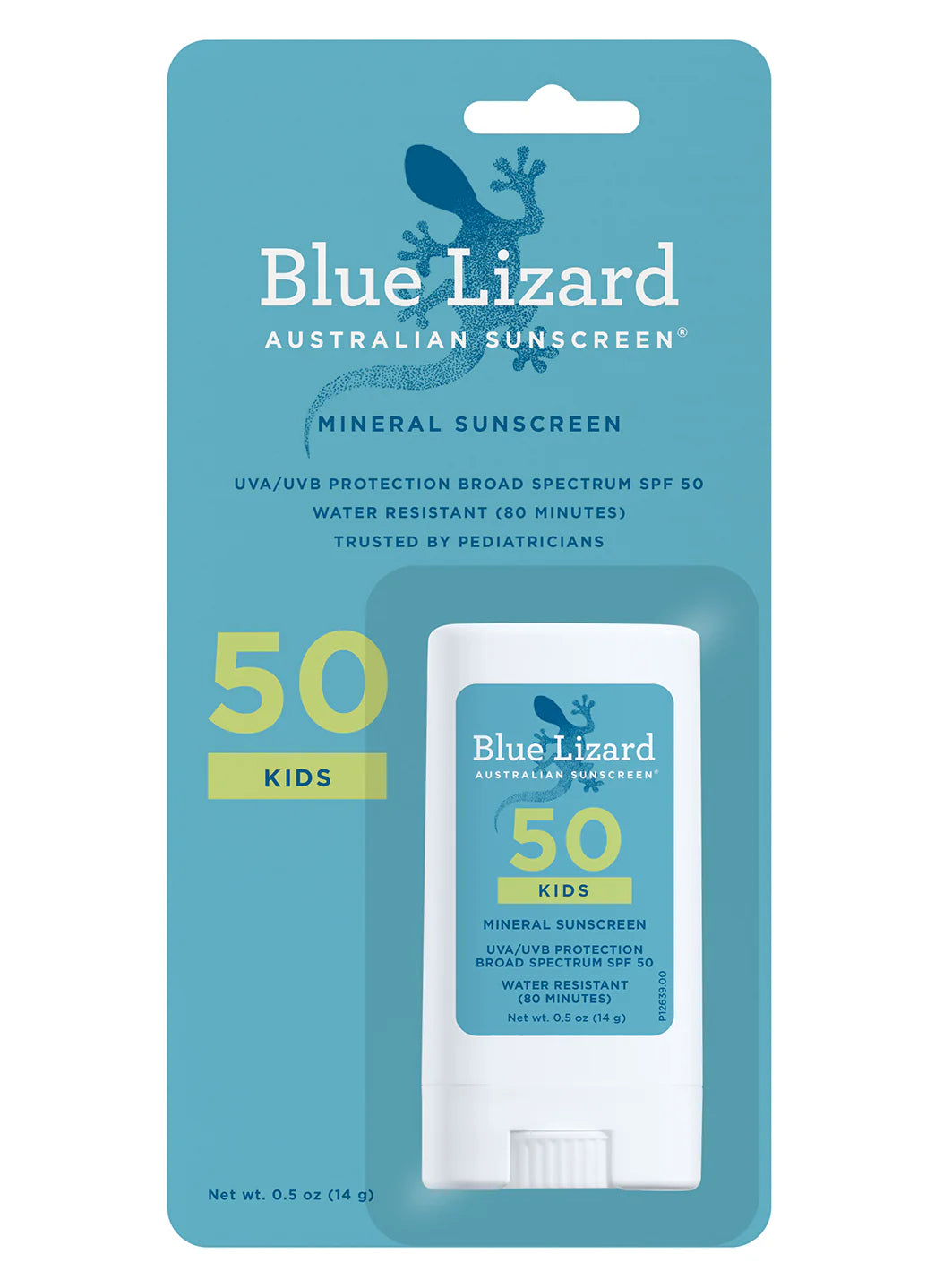 Blue Lizard Kids' Mineral SPF 50 Sunscreen Stick 0.5 oz