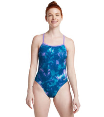 Speedo Vibe Women's The One Printed One Piece Swimsuit