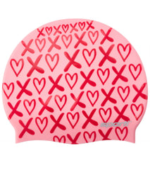Sporti XOXO Silicone Swim Cap