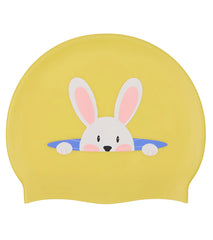 Sporti Bunny Surprise Silicone Swim Cap