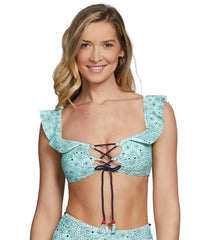 Anne Cole Mykonos Medallion Bandeau Bikini Top