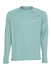 Speedo Active Men's Solid Easy Long Sleeve Swim Shirt