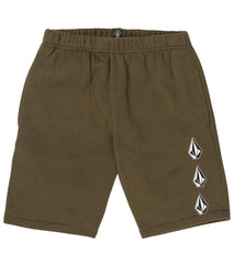 Volcom Boys' Iconic Stone Fleece Shorts (Big Kid)