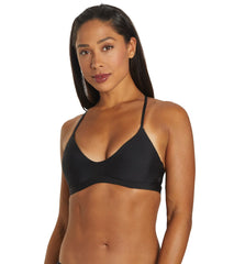 Hurley Women's Solid Bikini Top