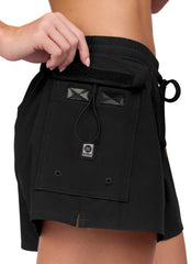 JOLYN Women's Solid Cari 3" Short