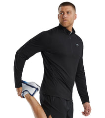 TYR Men's Long Sleeve Quarter Zip
