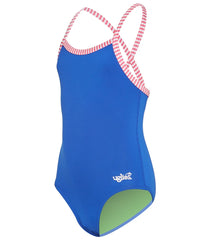Dolfin Uglies Girls' Solid One Piece Swimsuit (Big Kid)