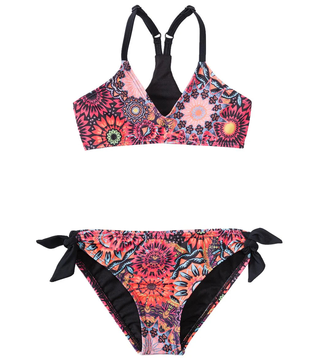 Hurley Turkish Floral Halter & Retro Two Piece Swimsuit