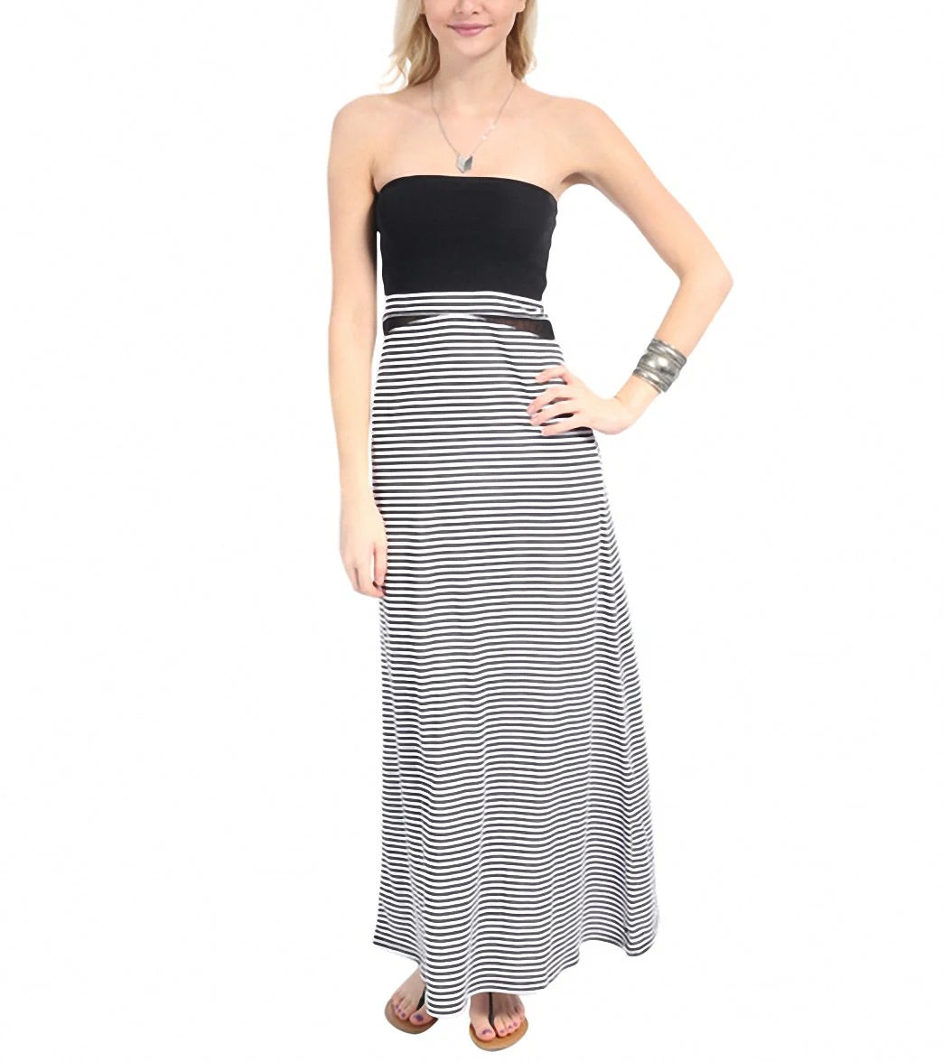 Hurley Tomboy Mesh Maxi Dress